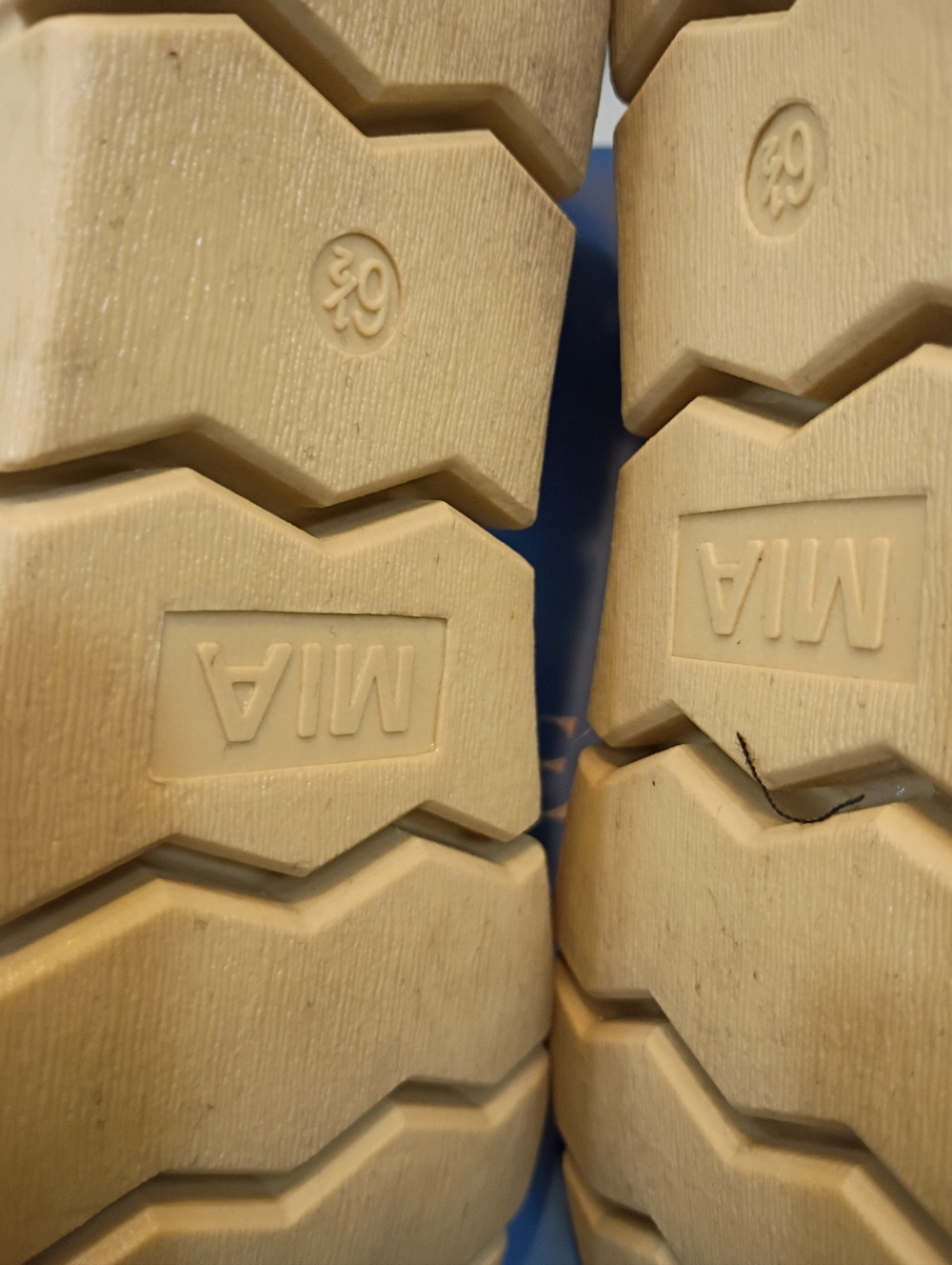 MIA Women's Cognac Crisscross Ankle Strap Sandals - Picture 6 of 8